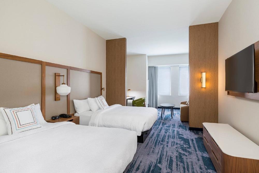 Suite, 2 Queen, Sofa bed interior